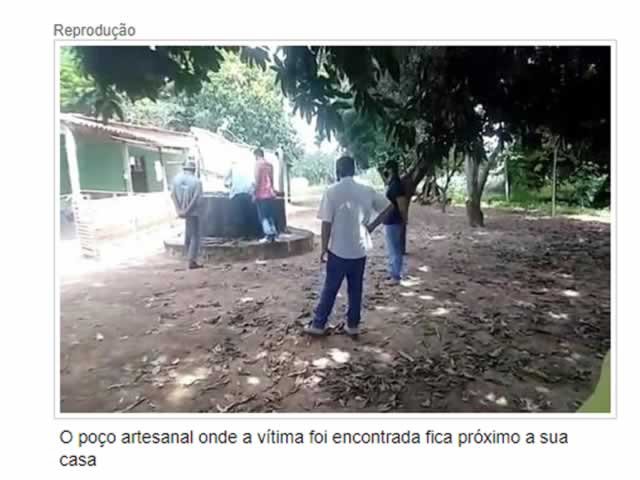 Homem é encontrado morto em poço com pés e mãos amarrados