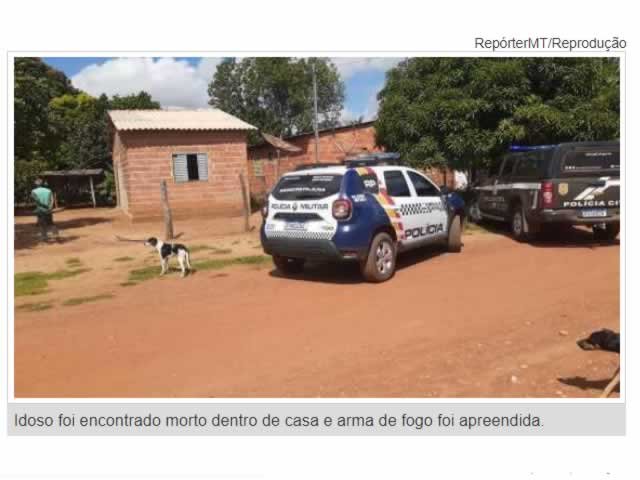 Homem é encontrado morto com tiro no peito dentro de casa
