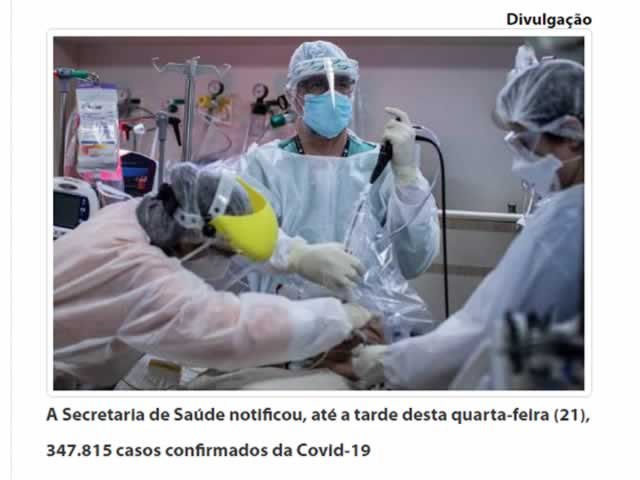 Mais 63 mortes em 24h; maioria das UTIs tem 100% de ocupação