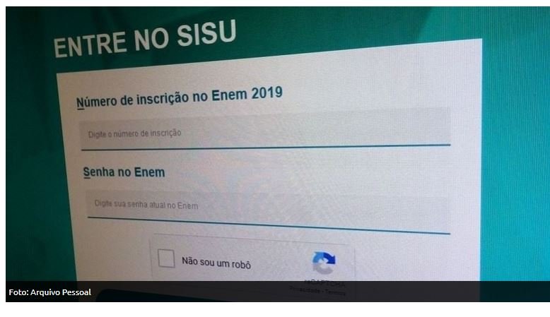 Hoje é o último dia para fazer as matrículas pelo Sisu