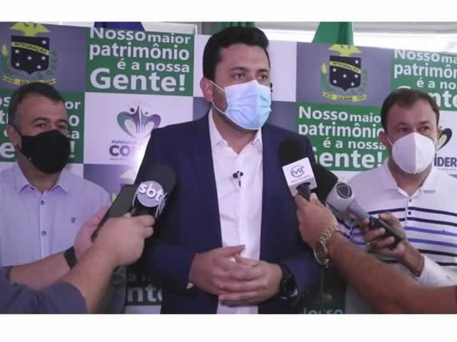 Prefeito Maninho de Colíder anuncia investimentos milionários na cidade. (Vídeo)