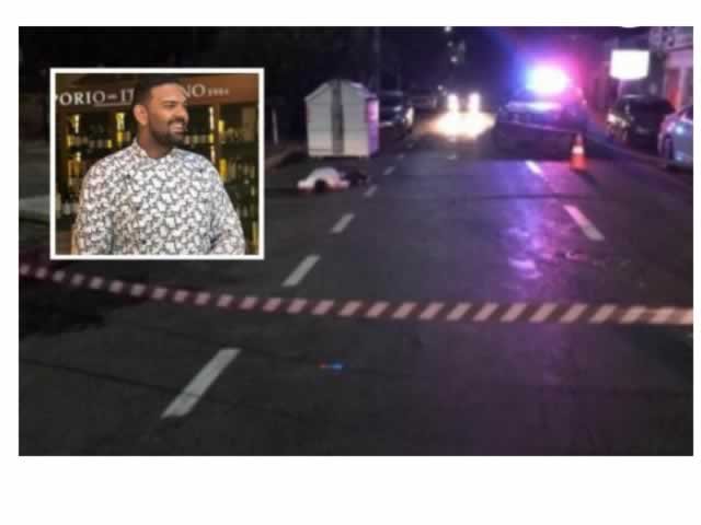 Cozinheiro é assassinado com dois tiros na cabeça em frente a restaurante