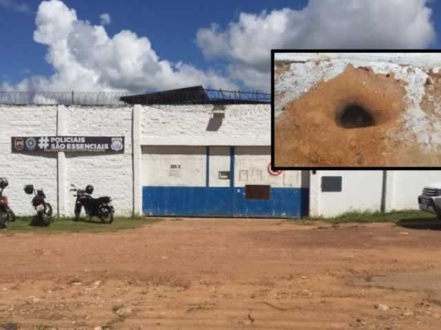 Oito presos cavam túnel e fogem de cadeia pública em Mato Grosso