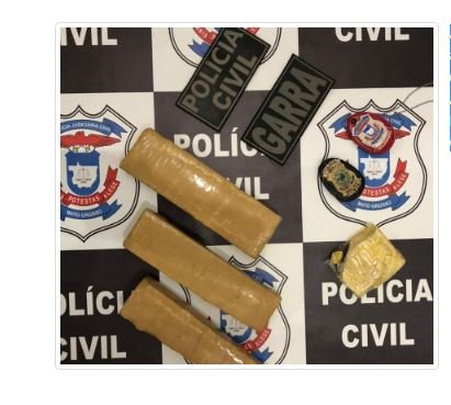 Policia Judiciária Civil de Guarantã do Norte apreende drogas em ônibus que viria para cidade