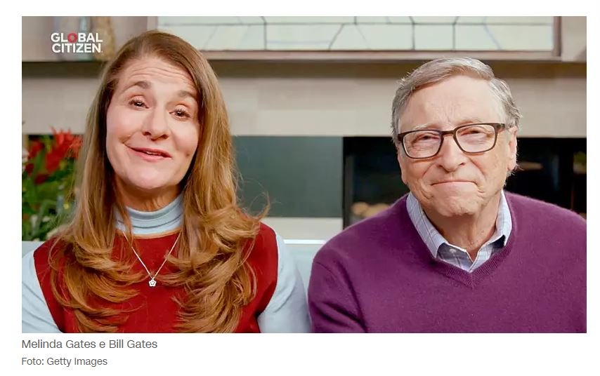 Bill e Melinda Gates anunciam divórcio após 27 anos
