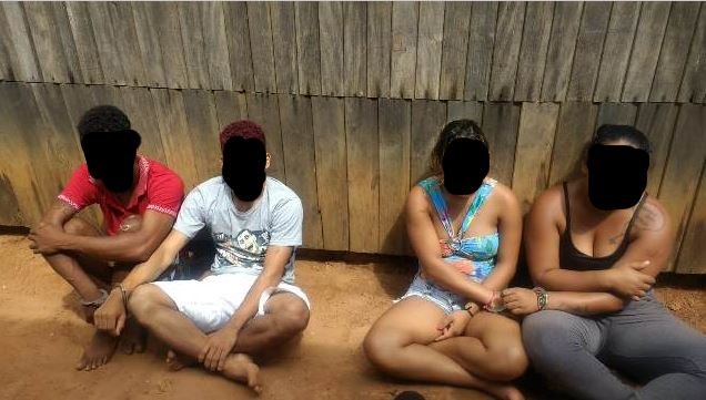 Assaltantes da Teneré em Colíder são presos por Trafico em União do Sul. (Fotos)