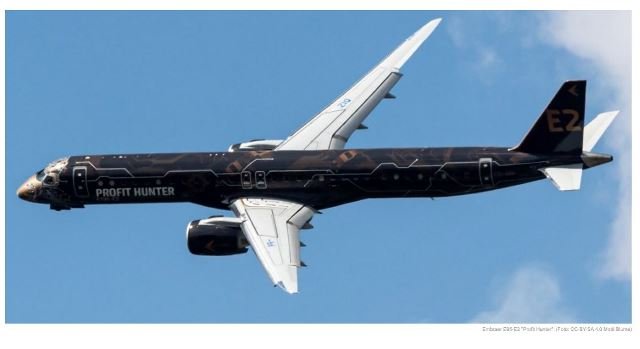 Embraer recebe novo pedido de 30 aeronaves E195-E2s