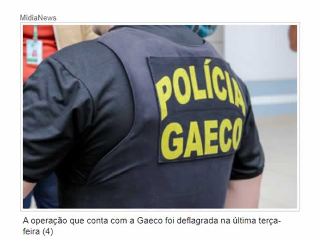 Alvos de operação, ex-servidor e policial são presos em MT