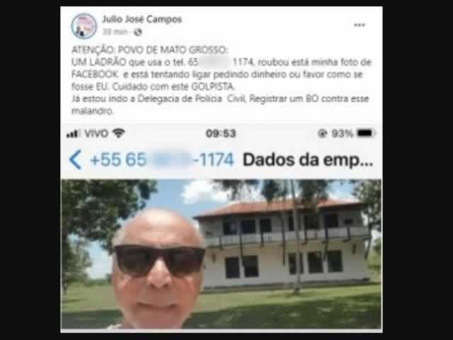 Ex-governador de MT denuncia golpe