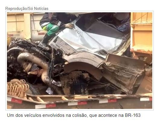 Acidente envolvendo 5 veículos deixa um morto e um ferido