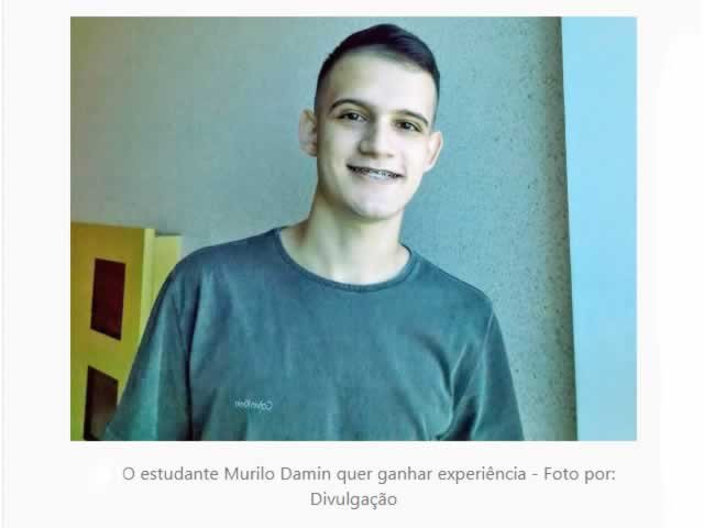 Estudante de Ipiranga do Norte vai representar MT no Programa Jovens Embaixadores