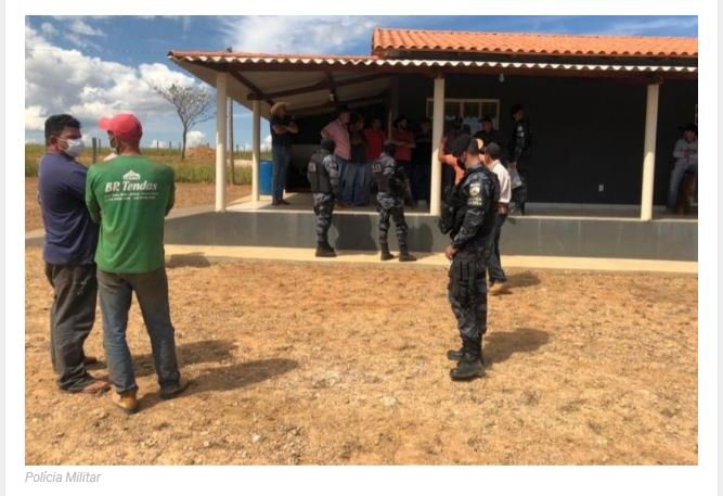 Grupo invade fazenda para roubar gado e mantém funcionários reféns por 10 horas
