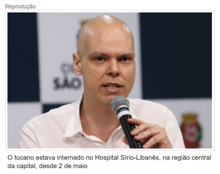 Morre Bruno Covas, prefeito de São Paulo, aos 41 anos