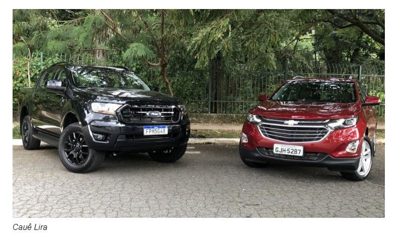 Ford Ranger Black e Chevrolet Equinox: picape é melhor que SUV médio?