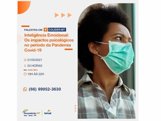 SENAC Colíder prepara para esta sexta uma palestra de Inteligência Emocional.