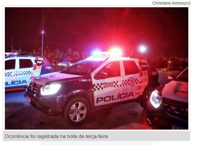 PM socorre entregador atropelado por ônibus e descobre que encomenda era maconha