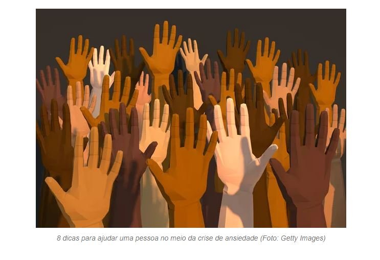 Ansiedade: 8 dicas para ajudar uma pessoa no meio da crise