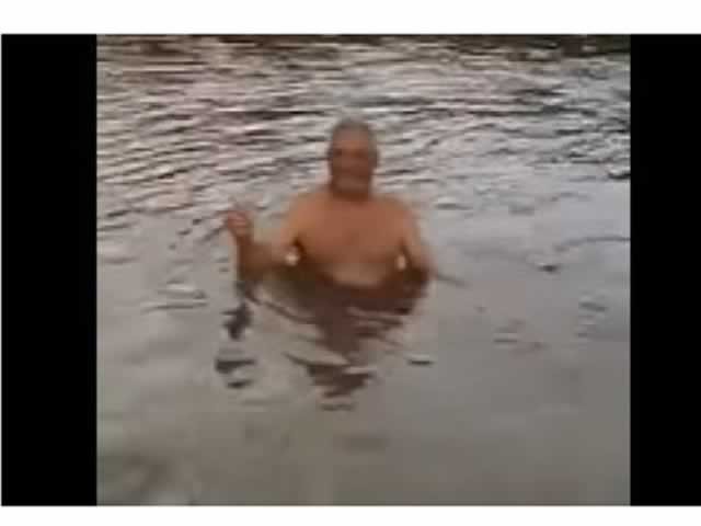 Vídeo mostra afogamento de tio, pai e filho em rio de MT.