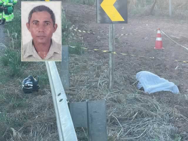 URGENTE: Homem em Colíder morre após choque violento contra guard-ray na curva da morte. (Vídeo)