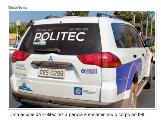 Motorista não aciona freio e morre atropelado pelo próprio carro