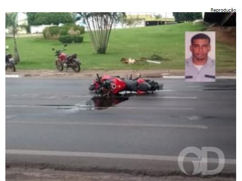PM morre em acidente entre motos na Miguel Sutil
