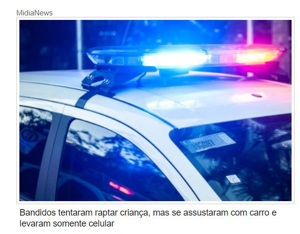 Bandidos anunciam assalto e tentam raptar criança no interior