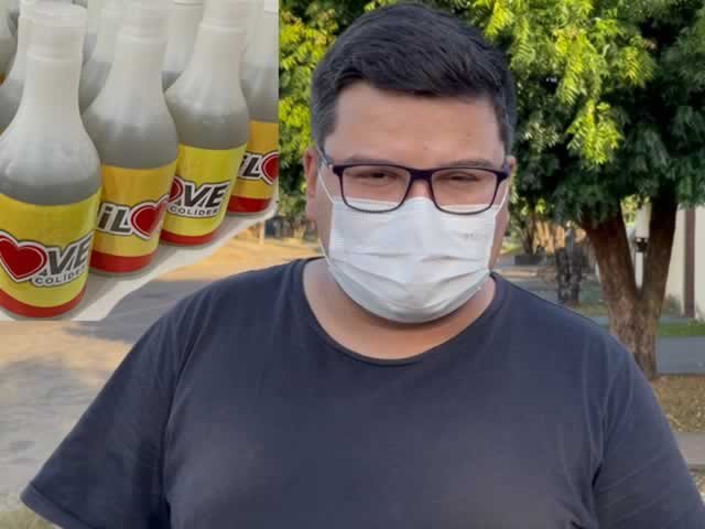 SBT e entidades em Colíder fara a distribuição de mais de 400 frascos de álcool em gel. (Vídeo)