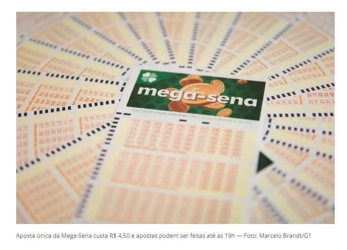 Mega-Sena, concurso 2.376: duas apostas acertam as seis dezenas e ganham R$ 47,3 milhões cada uma