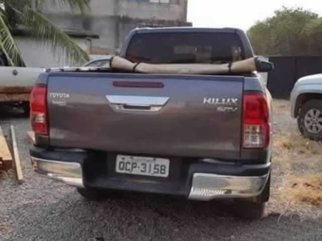 PM recupera caminhoneta furtada em frente igreja de Colíder no ultimo dia (27/05).