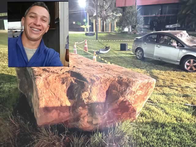 EXCLUSIVO: Homem em Colíder, morre após perder direção do carro e chocar-se com pedra. (Vídeo)