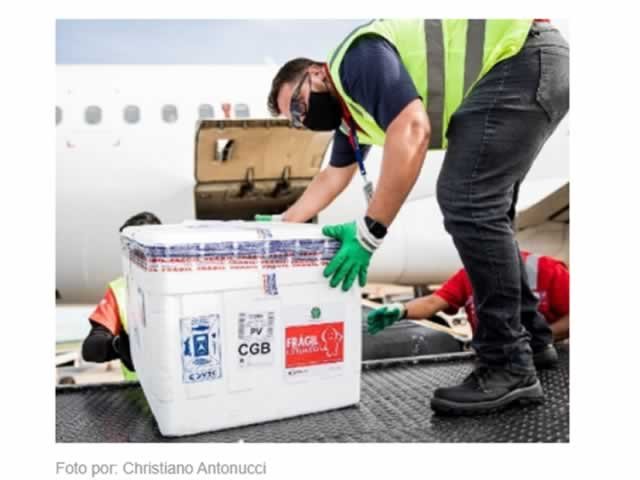 Mato Grosso recebe 100.860 doses de vacina contra a Covid-19 nesta quarta-feira (02)