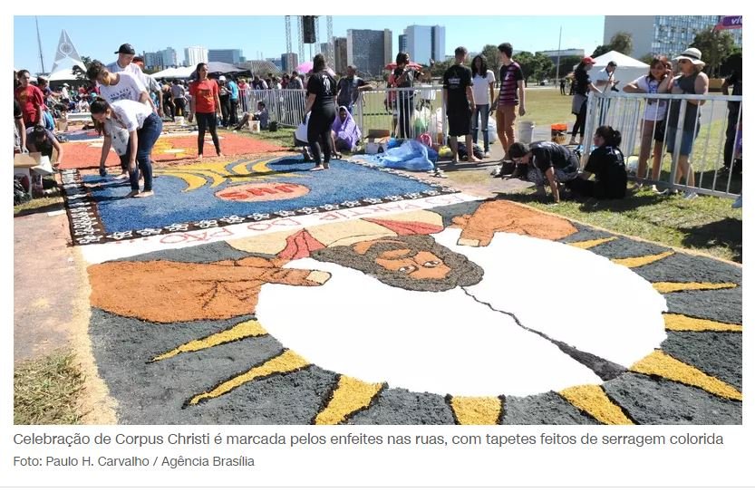 Corpus Christi: o que significa o feriado católico desta quinta-feira