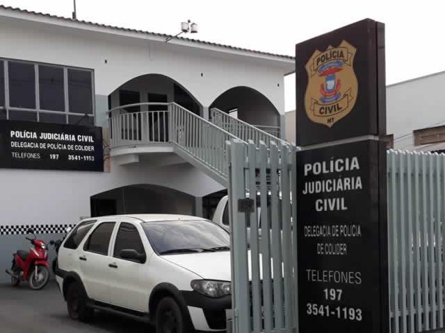 Homem em Colíder e detido por descumprimento de medidas, e tenta fugir da Delegacia.