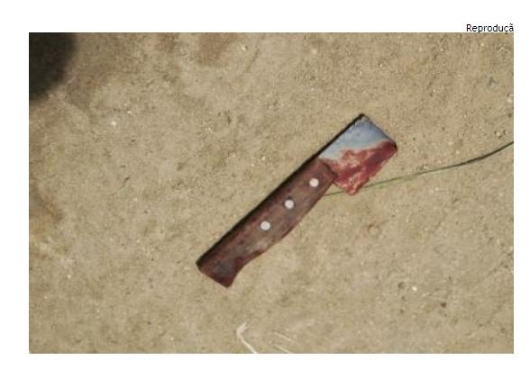 Mulher crava faca no pescoço do marido durante briga
