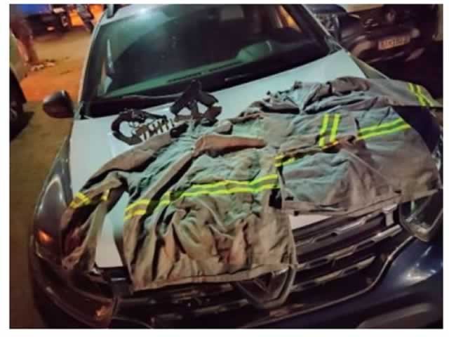 Bandidos morrem em confronto após roubarem Hilux e fazer dono refém