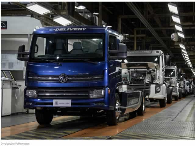Volkswagen inicia produção do primeiro caminhão elétrico nacional