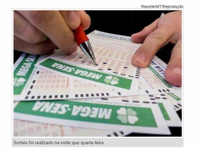Apostador de Cuiabá fatura 'bolada' na Mega-Sena