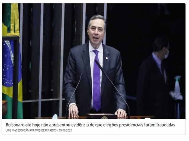 Barroso determina que PF rastreie denúncias em urnas eletrônicas