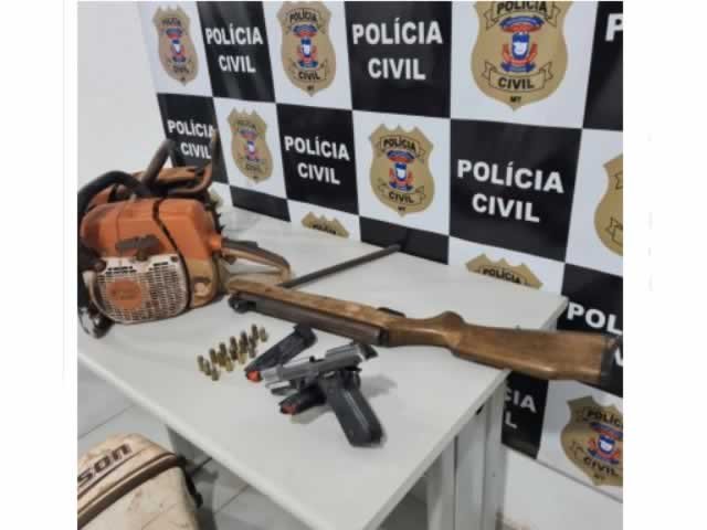 Desmatadores atiram contra policiais em MT