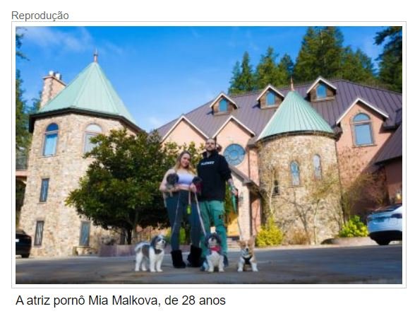Atriz pornô compra castelo de R$ 19 milhões nos EUA; vídeo