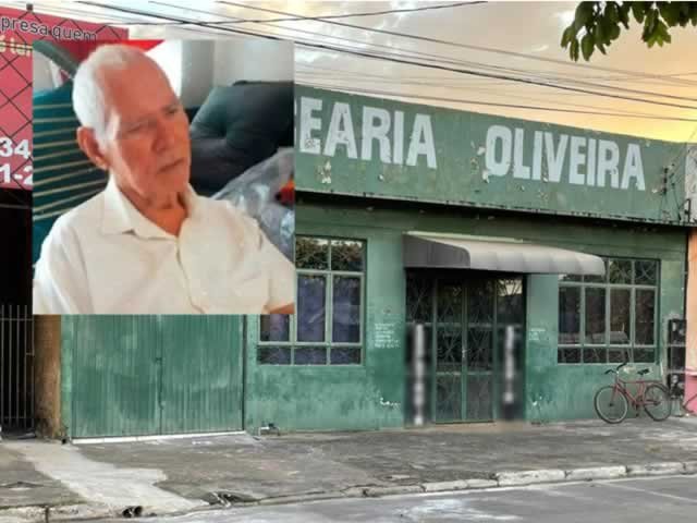 Colíder se despede do pioneiro e comerciário Srº Oliveira da mercearia.