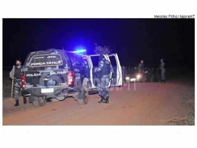 Confronto com a PM deixa dois mortos na zona rural de Rondonópolis