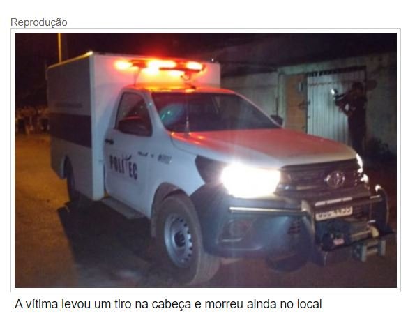 Homem é executado com um tiro na cabeça; suspeito rondou o local