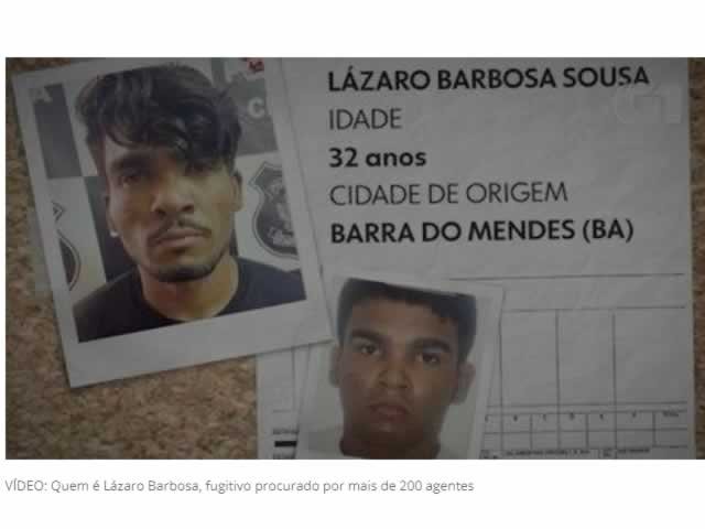 Lázaro é preso em Goiás, diz governador