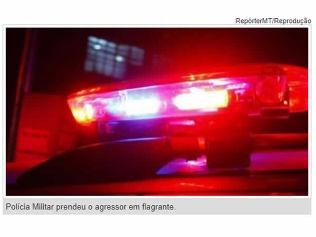 Empresário agride ex-sócio a pauladas e acaba preso