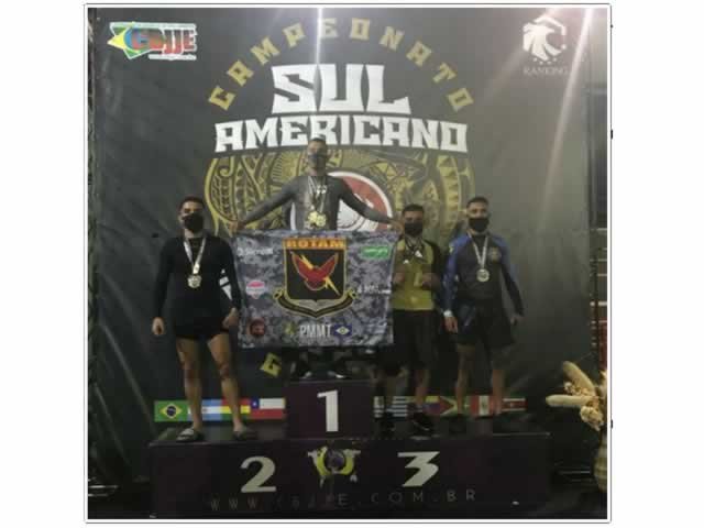 Atletas do ‘Jiu-Jitsu Rotam’ conquistam oito medalhas no Campeonato Sul-Americano