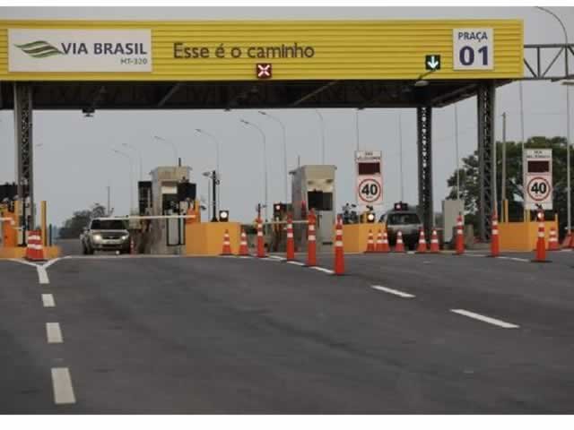 Concessionárias passam a aceitar cartão para pagamento de pedágio nas rodovias de MT