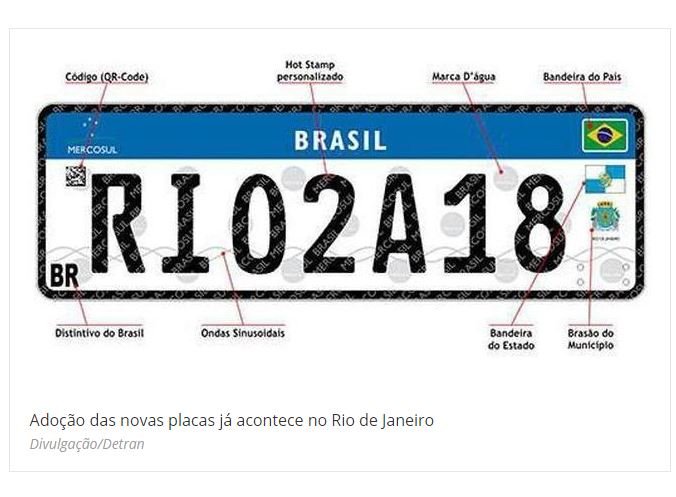Justiça libera placas com padrão Mercosul nos carros brasileiros