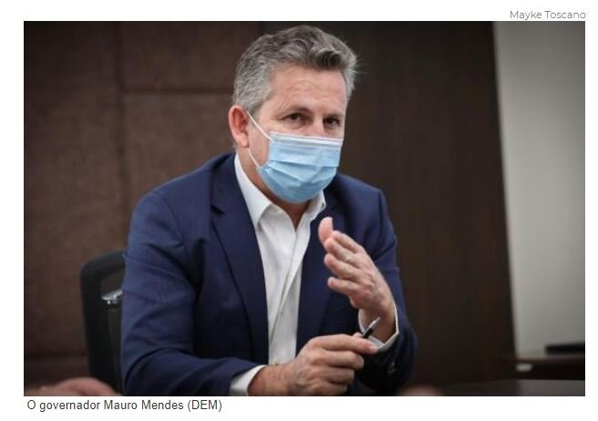 Mendes sinaliza ao DEM que vai disputar a reeleição em Mato Grosso