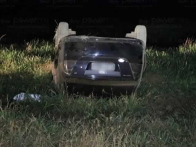 Homem morre após capotar veículo em estrada vicinal em Nova Mutum